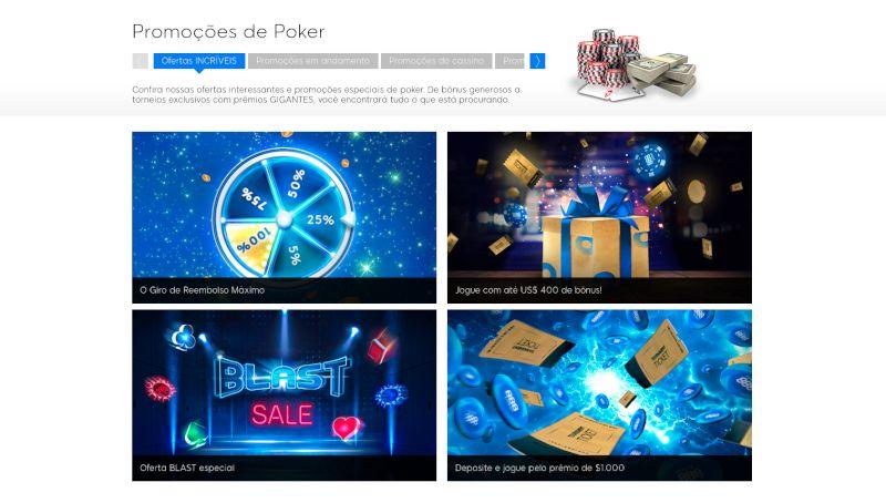 Promoções de 888 Poker