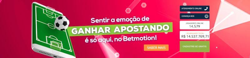 Betmotion possui aplicativo para celular