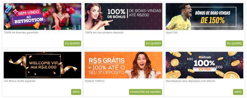 Betmotion Promoções