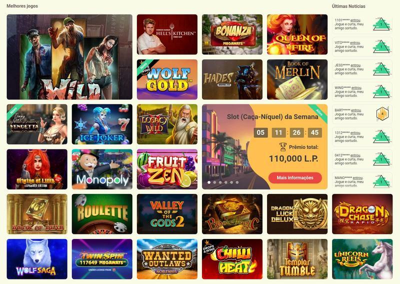 Variedade de Jogos YOYO CASINO