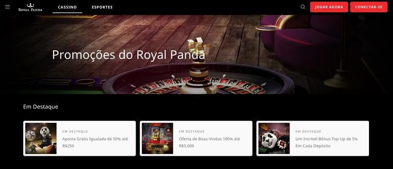 Royal Panda Casino BÔNUS
